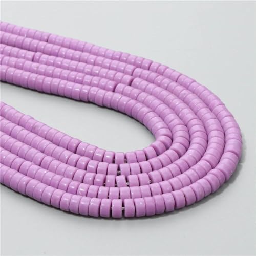 Natürliche flache runde Scheibenperlen 6 x 3,0 mm, Meeressediment-Amethyste, Rondelle, Abstandssteinperle zur Schmuckherstellung, DIY-Armband, Ohrringe, Nr. 37, Porzellan, 6 x 3,0 mm, 54–57 Stück Natürliche flache runde Scheibenperlen 6 x 3,0 mm, Meeressediment-Amethyste, Rondelle, Abstandssteinperle zur Schmuckherstellung, DIY-Armband, Ohrringe, Nr. 37, Porzellan, 6 x 3,0 mm, 54–57 Stück von TBSKUY