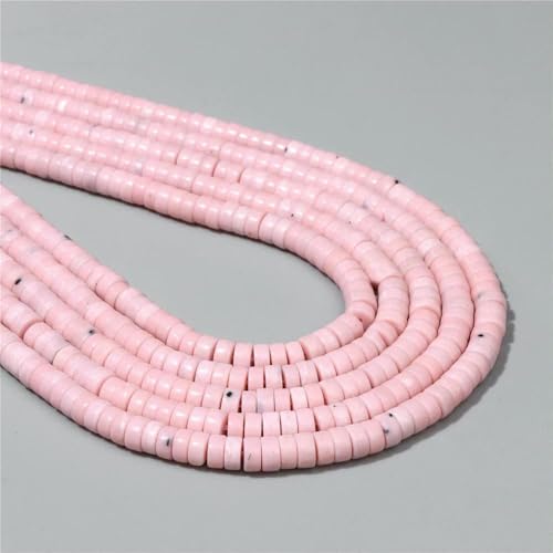 Natürliche flache runde Scheibenperlen 6 x 3,0 mm, Meeressediment-Amethyste, Rondelle, Abstandssteinperle zur Schmuckherstellung, DIY-Armband, Ohrringe, Nr. 39, Porzellan, 6 x 3,0 mm, 54–57 Stück Natürliche flache runde Scheibenperlen 6 x 3,0 mm, Meeressediment-Amethyste, Rondelle, Abstandssteinperle zur Schmuckherstellung, DIY-Armband, Ohrringe, Nr. 39, Porzellan, 6 x 3,0 mm, 54–57 Stück von TBSKUY