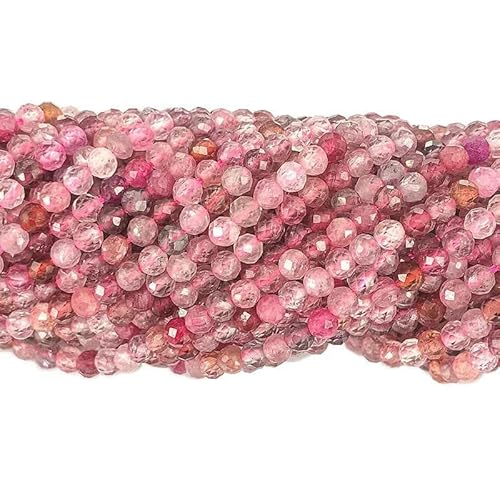 Natürlicher facettierter bunter Spinell, glänzend, helle Qualität, lose, runde Perlen, 2/3,0 mm, 15 Zoll, für die Schmuckherstellung, Armband, Halskette – Bunter Spinell – 2 mm Natürlicher facettierter bunter Spinell, glänzend, helle Qualität, lose, runde Perlen, 2/3,0 mm, 15 Zoll, für die Schmuckherstellung, Armband, Halskette – Bunter Spinell – 2 mm von TBSKUY
