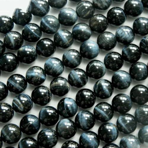 Natürliches Falkenauge 6-12mm glatte runde Perlen Stein für Schmuckherstellung Design DIY Großhandel-10mm-1 Strang Natürliches Falkenauge 6-12mm glatte runde Perlen Stein für Schmuckherstellung Design DIY Großhandel-10mm-1 Strang von TBSKUY
