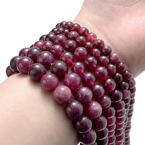 Natursteinperlen, 4, 6, 8, 10 mm, Aquamarin, Lava, Türkis, Achat, Quarz, Jaspis, Kristalle, Perlen zur Schmuckherstellung, DIY-Halskette – Granatsteinperlen – 4,0 mm, 89 bis 9 Natursteinperlen, 4, 6, 8, 10 mm, Aquamarin, Lava, Türkis, Achat, Quarz, Jaspis, Kristalle, Perlen zur Schmuckherstellung, DIY-Halskette – Granatsteinperlen – 4,0 mm, 89 bis 9 von TBSKUY