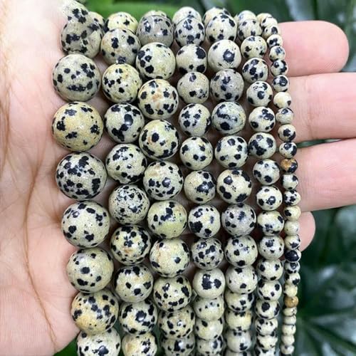 Natursteinperlen, Jaspis, Amazonit, Türkis, Achat, runde Perlen zur Schmuckherstellung, DIY-Armband, Ohrringe, 4/6/8/10/12 mm – Jaspis, 8 mm, ca. 46 Stück Natursteinperlen, Jaspis, Amazonit, Türkis, Achat, runde Perlen zur Schmuckherstellung, DIY-Armband, Ohrringe, 4/6/8/10/12 mm – Jaspis, 8 mm, ca. 46 Stück von TBSKUY