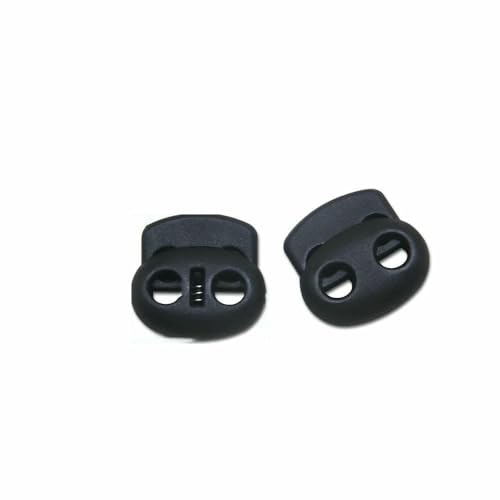 Neue 10 Stück Kordelstopper, Kordelenden, Knebelverschluss, Schnalle, Knopf, Weiß, Schwarz, Frost, Schnürsenkel, Sportbekleidung, DIY-Taschenzubehör, NO01 Black001 Neue 10 Stück Kordelstopper, Kordelenden, Knebelverschluss, Schnalle, Knopf, Weiß, Schwarz, Frost, Schnürsenkel, Sportbekleidung, DIY-Taschenzubehör, NO01 Black001 von TBSKUY