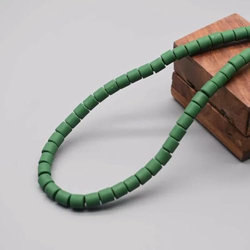 Neue 6 mm 60 Stück/Los Farbfass Polymer Clay Perlen Rohr Spacer Perlen für Schmuckherstellung DIY handgefertigtes Armband Zubehör-48-6 mm 60 Stück Menge von TBSKUY