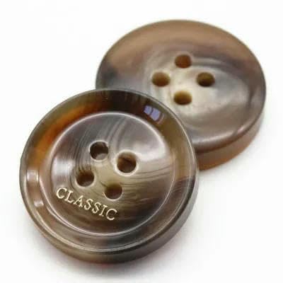 Teile/los 15-30mm High-grade 24 arten von harz vier-auge anzug tasten männer und frauen shirts mäntel kleidung dekorative tasten C074-T-15MM von TBSKUY
