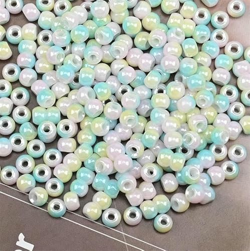 Tschechische Mini-Glasperlen, einheitlich, 4,0 mm, dreifarbig plattiert, kleine Bastelperlen für die Herstellung von DIY-Schmuck, Kleidungsstücke, Zubehör, 130 Stück/Packung, S2321, 4,0 mm, 130 Stüc Tschechische Mini-Glasperlen, einheitlich, 4,0 mm, dreifarbig plattiert, kleine Bastelperlen für die Herstellung von DIY-Schmuck, Kleidungsstücke, Zubehör, 130 Stück/Packung, S2321, 4,0 mm, 130 Stüc von TBSKUY