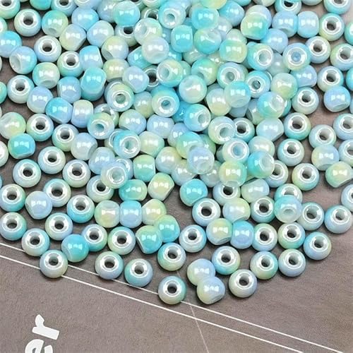 Tschechische Mini-Glasperlen, einheitlich, 4,0 mm, dreifarbig plattiert, kleine Bastelperlen für die Herstellung von DIY-Schmuck, Kleidungsstücken, Zubehör, 130 Stück/Packung, S2302, 4,0 mm, 130 Stü Tschechische Mini-Glasperlen, einheitlich, 4,0 mm, dreifarbig plattiert, kleine Bastelperlen für die Herstellung von DIY-Schmuck, Kleidungsstücken, Zubehör, 130 Stück/Packung, S2302, 4,0 mm, 130 Stü von TBSKUY