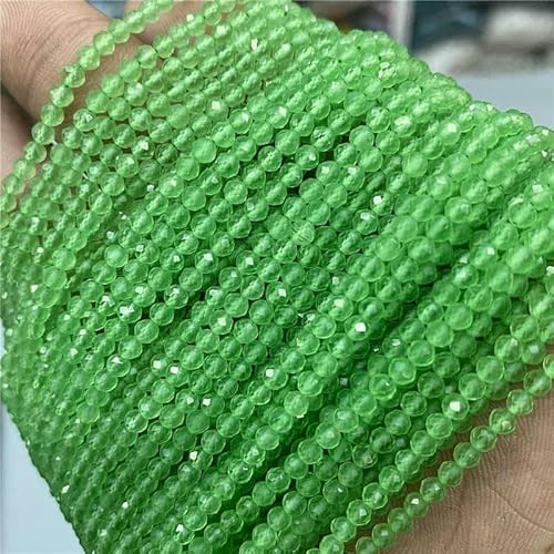 Winzige 2 3 4 mm natürliche facettierte Zirkonstein-Loseperlen Quarzkristall für die Schmuckherstellung DIY Armband Halskette Ring Zubehör-17 Katzenauge-4,0 mm ca. 95 Stück von TBSKUY