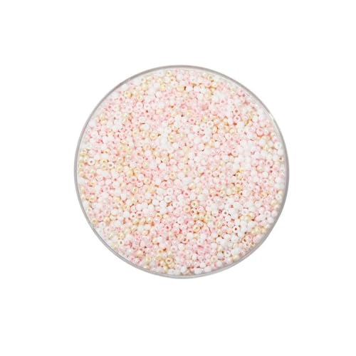 mm Charm-Glasperlen, tschechische Glasperlen, kleine runde lose Perlen für die Herstellung von Schmuck, Ohrringen und Armbändern, Stil 4–2 mm x 1000 Stück von TBSKUY