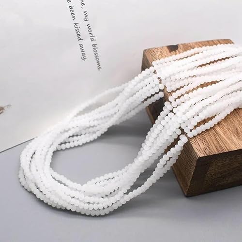 x 3,0 mm, 155 Stück/Los, Rondell, österreichische facettierte Kristallperlen, matte Farbe, runde Glasperlen, lose Abstandsperlen für Schmuckherstellung, DIY-BB-41, matt, 2 x 3,0 mm, c x 3,0 mm, 155 Stück/Los, Rondell, österreichische facettierte Kristallperlen, matte Farbe, runde Glasperlen, lose Abstandsperlen für Schmuckherstellung, DIY-BB-41, matt, 2 x 3,0 mm, c von TBSKUY