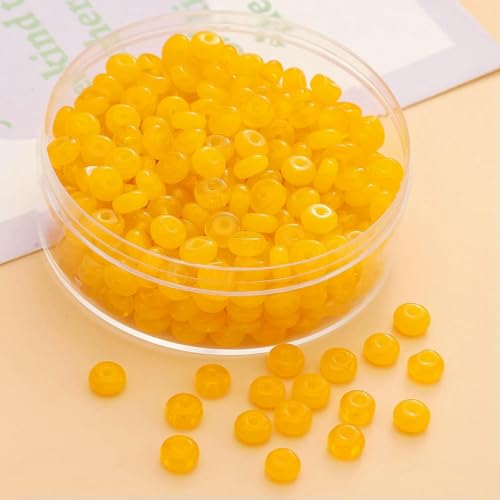 x 3,0 mm, 60 Stück, Premium-Glasperlen, Charm-Abstandshalter, Radscheibenperlen – einzigartiges Design für Armbandanhänger, DIY-Schmuckzubehör – ORY ca. 60 Stück – 6 mm x 3,0 mm, 60 Stück, Premium-Glasperlen, Charm-Abstandshalter, Radscheibenperlen – einzigartiges Design für Armbandanhänger, DIY-Schmuckzubehör – ORY ca. 60 Stück – 6 mm von TBSKUY