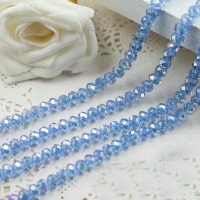 x 3,0 mm Kristallperlen und facettiertes Porzellan, Lariat-Halskette, Schmuckzubehör, Abstandshalter, Ohrring, Armband, Zubehör, Bildfarbe_t-4 x 6 mm, 88 Stück x 3,0 mm Kristallperlen und facettiertes Porzellan, Lariat-Halskette, Schmuckzubehör, Abstandshalter, Ohrring, Armband, Zubehör, Bildfarbe_t-4 x 6 mm, 88 Stück von TBSKUY