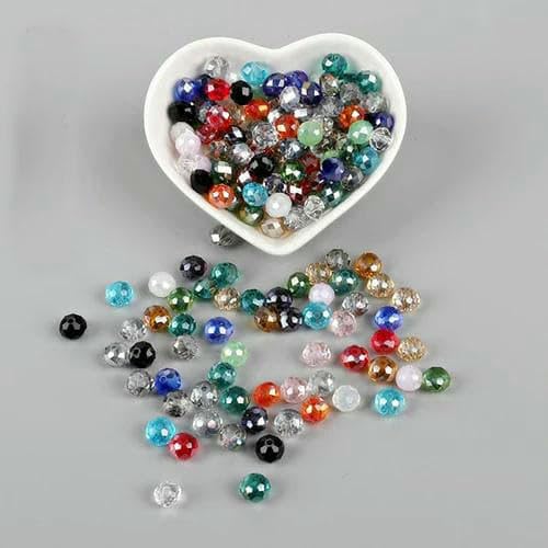 x 3,0 mm Kristallperlen und facettiertes Porzellan, Lasso, Halskette, Schmuckzubehör, Abstandshalter, Ohrring, Armband, Zubehör, Bildfarbe_h-3 x 4,0 mm, 125 Stück x 3,0 mm Kristallperlen und facettiertes Porzellan, Lasso, Halskette, Schmuckzubehör, Abstandshalter, Ohrring, Armband, Zubehör, Bildfarbe_h-3 x 4,0 mm, 125 Stück von TBSKUY