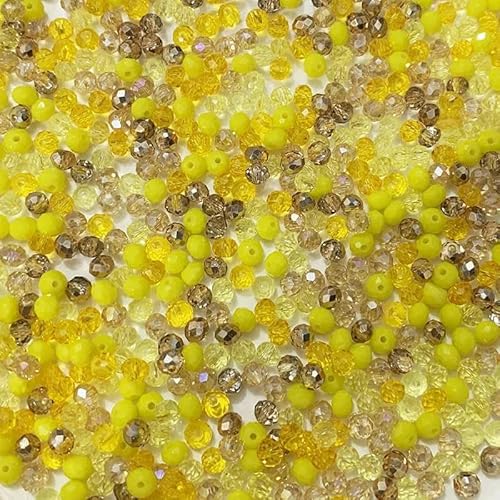 x 3,0 mm Kristallperlen und facettiertes Porzellan, Lasso, Halskette, Schmuckzubehör, Abstandshalter, Ohrringe, Armbänder, Zubehör, 008, 3 x 4,0 mm, 125 Stück x 3,0 mm Kristallperlen und facettiertes Porzellan, Lasso, Halskette, Schmuckzubehör, Abstandshalter, Ohrringe, Armbänder, Zubehör, 008, 3 x 4,0 mm, 125 Stück von TBSKUY