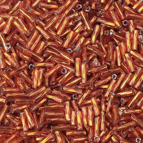 x 6 mm Röhrenperlen, gedrehte Glasperlen, spiralförmige Rocailles-Perlen für DIY-Armbänder, Schmuck, Kleiderherstellung, Kleidungsstücke, Zubehör – Orange – 2 x 6 mm, 1060 Stück x 6 mm Röhrenperlen, gedrehte Glasperlen, spiralförmige Rocailles-Perlen für DIY-Armbänder, Schmuck, Kleiderherstellung, Kleidungsstücke, Zubehör – Orange – 2 x 6 mm, 1060 Stück von TBSKUY