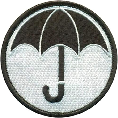 Umbrella Academy Logo gestickter Aufnäher 7,6 cm Durchmesser Umbrella Academy Logo gestickter Aufnäher 7,6 cm Durchmesser von EC Trading