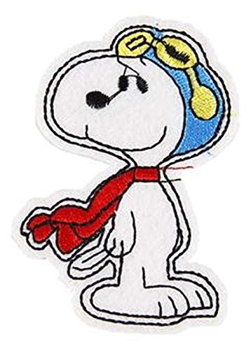 Snoopys Cartoon Hund Pilot Kostüm 7,6 cm hoch bestickter Aufnäher Snoopys Cartoon Hund Pilot Kostüm 7,6 cm hoch bestickter Aufnäher von TCB Creations
