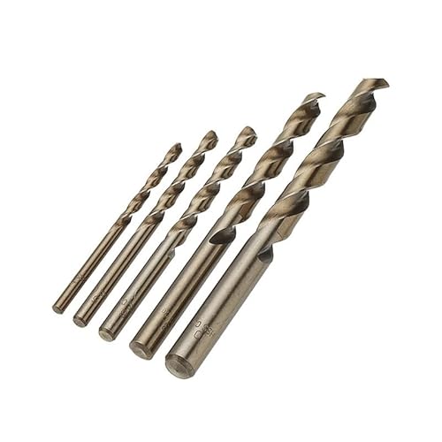 5Pcs 4/5/6/8/10mm M35 Cobalt Twist Drill Bit For Wood Metal Stainless Steel Aluminium Copper Drilling 5Pcs 4/5/6/8/10mm M35 Cobalt Twist Drill Bit For Wood Metal Stainless Steel Aluminium Copper Drilling von TCYNNQVD