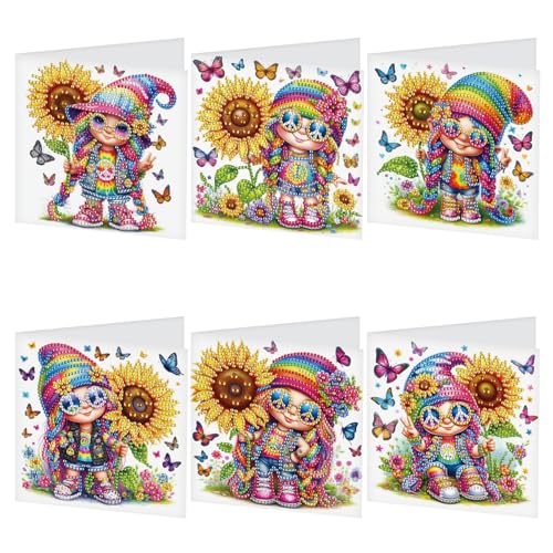 TDFERAN 6 Stück Grußkarten Diamond Painting Schmetterling Mädchen Stickerei Diamant Geburtstagskarte Dankeskarte Urlaub Karte Grußkarte 2025 Diamant Malerei Grußkarte Grußkarte TDFERAN 6 Stück Grußkarten Diamond Painting Schmetterling Mädchen Stickerei Diamant Geburtstagskarte Dankeskarte Urlaub Karte Grußkarte 2025 Diamant Malerei Grußkarte Grußkarte von TDFERAN