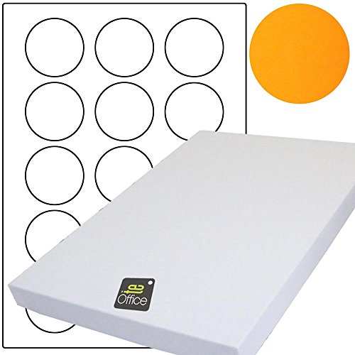 TE-Office 150 Stück 50mm runde farbige Universal Markierungspunkte Klebepunkte auf 10 Blatt Bogen DIN A4 in Leuchtfarbe orange TE-Office 150 Stück 50mm runde farbige Universal Markierungspunkte Klebepunkte auf 10 Blatt Bogen DIN A4 in Leuchtfarbe orange von TE-Office