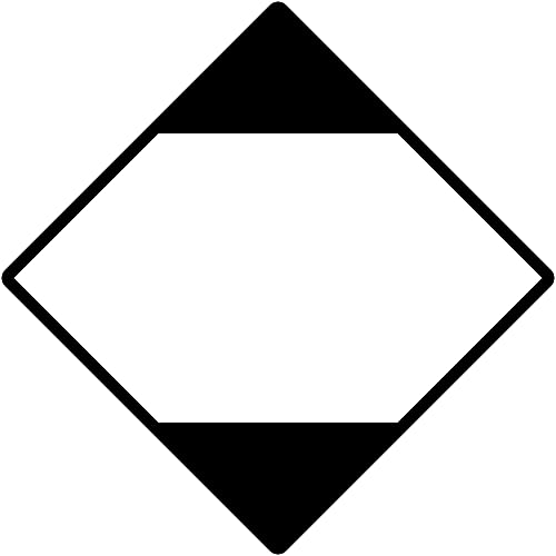 TE-Office Etiketten LQ Aufkleber 100x100mm Gefahrgutaufkleber Label 1000 Stück Rolle Schwarz Weiß von TE-Office