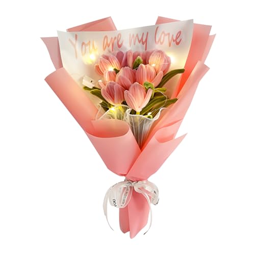 Pfeifenreiniger Blumen Set, Pfeifenputzer zum Basteln, Geschenkpapier Geschenkband, Perlen für Blumenstrauß DIY Basteln, Pipe Cleaner für DIY Handwerk Dekorationen Pfeifenreiniger Blumen Set, Pfeifenputzer zum Basteln, Geschenkpapier Geschenkband, Perlen für Blumenstrauß DIY Basteln, Pipe Cleaner für DIY Handwerk Dekorationen von TECHO