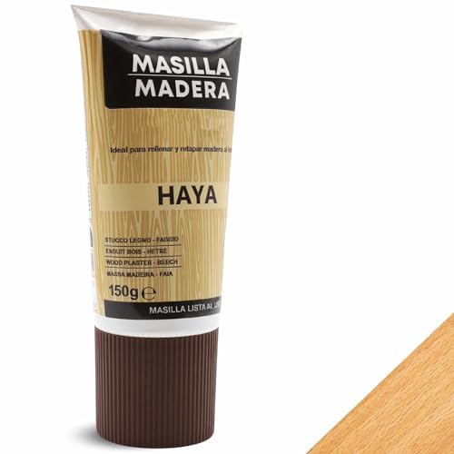 TECHZOCO Holzkitt Buche, ideal zum Füllen und Reparieren von Holz im Innenbereich, gebrauchsfertiger Spachtel, Lochfüller, Rohrformat, Buchenfarbe, 150 g TECHZOCO Holzkitt Buche, ideal zum Füllen und Reparieren von Holz im Innenbereich, gebrauchsfertiger Spachtel, Lochfüller, Rohrformat, Buchenfarbe, 150 g von TECHZOCO