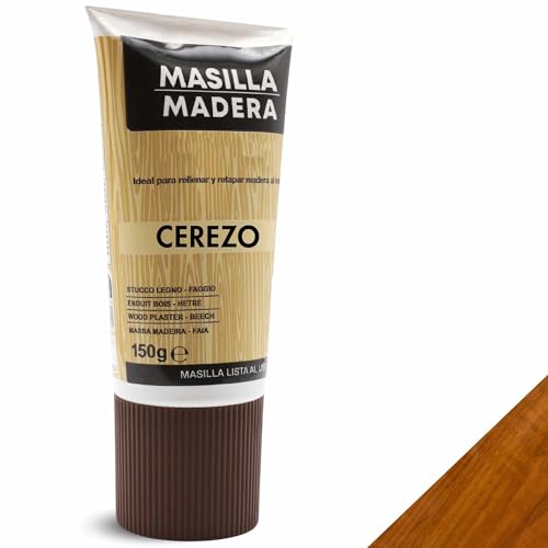 TECHZOCO Kirschholzspachtel, ideal zum Füllen und Reparieren von Holz im Innenbereich, gebrauchsfertiger Spachtelmasse, Lochfüller, Kirschbaum, enthält 150 Gramm TECHZOCO Kirschholzspachtel, ideal zum Füllen und Reparieren von Holz im Innenbereich, gebrauchsfertiger Spachtelmasse, Lochfüller, Kirschbaum, enthält 150 Gramm von TECHZOCO