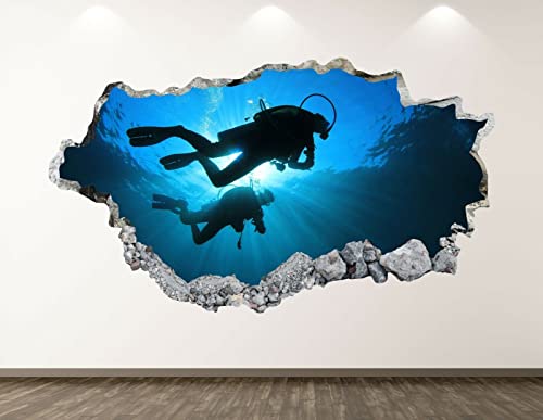 Wandtattoo Rissig DIY Fototapete Tauchen Wandtattoo Art Deco 3D Smash Motion Aufkleber Geschenk Kinderzimmer BL253-70x100CM Wandtattoo Rissig DIY Fototapete Tauchen Wandtattoo Art Deco 3D Smash Motion Aufkleber Geschenk Kinderzimmer BL253-70x100CM von TECKI
