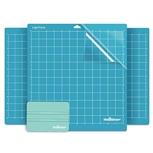 TECKWRAP LightGrip Schneidematte, 30,5 x 30,5 cm, Blau, 3 Stück TECKWRAP LightGrip Schneidematte, 30,5 x 30,5 cm, Blau, 3 Stück von TECKWRAP