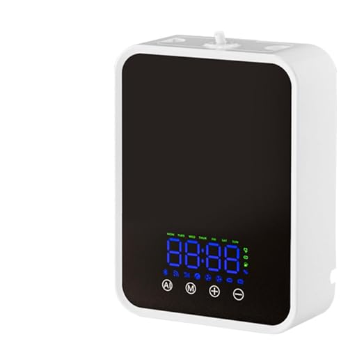 TECKZOON WiFi Smart Aroma Diffusor, Wasserloser 300ml Duftöl Scent Air Machine mit LCD-Display, App-Steuerung per Handy, Ätherische Öle Diffuser für Zuhause, Büro, Hotel, Spa, Lobby von TECKZOON