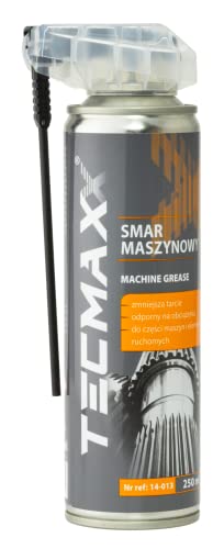 TECMAXX Maschinenfett mit Applikator 250 ml - Effizient Schmierfett - Schmieröl - Schwingungsdämpfung Schmiermittel - Hochleistungsfett TECMAXX Maschinenfett mit Applikator 250 ml - Effizient Schmierfett - Schmieröl - Schwingungsdämpfung Schmiermittel - Hochleistungsfett von TECMAXX