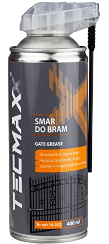TECMAXX Schmierfett Spray zu den Toren 400 ml - Schmieröl - Maschinenfett - Hochleistungsfett - Schutz vor Korrosion TECMAXX Schmierfett Spray zu den Toren 400 ml - Schmieröl - Maschinenfett - Hochleistungsfett - Schutz vor Korrosion von TECMAXX