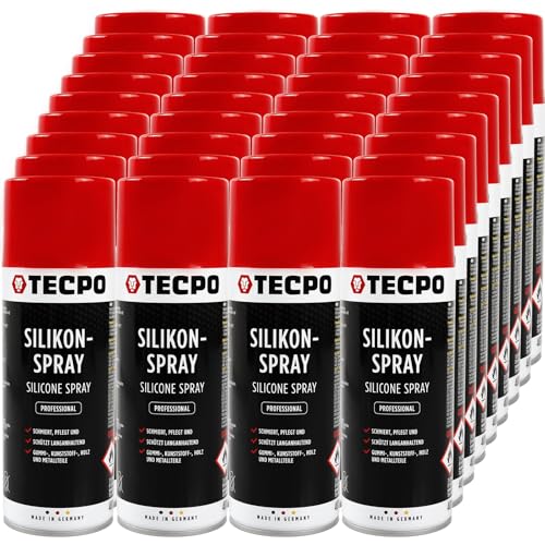 TECPO 36x Silikonspray 400 ml Gleitmittel Schmiermittel Trennmittel Gleitspray Schutzmittel Pflegemittel TECPO 36x Silikonspray 400 ml Gleitmittel Schmiermittel Trennmittel Gleitspray Schutzmittel Pflegemittel von TECPO