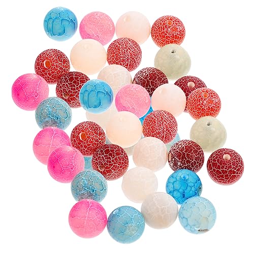 TEHAUX 1 Frostierte Achat -spärliche Perlen Handwerk Halskette klein Abstandshalter runden Spacer schmuck Lose Achatperlen süße Perlen Abstandsperle Stein Achat Colorful TEHAUX 1 Frostierte Achat -spärliche Perlen Handwerk Halskette klein Abstandshalter runden Spacer schmuck Lose Achatperlen süße Perlen Abstandsperle Stein Achat Colorful von TEHAUX
