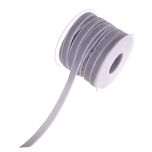 TEHAUX 1 Rolle 20 Samtgürtel Dekoration Wickeln Trimmen Dekorativ Geschenkband Dickes Band Weihnachten Breit Zerknittert Grünes Band Bänder Stoffband Zubehör Hochzeit Chiffon -band Grau TEHAUX 1 Rolle 20 Samtgürtel Dekoration Wickeln Trimmen Dekorativ Geschenkband Dickes Band Weihnachten Breit Zerknittert Grünes Band Bänder Stoffband Zubehör Hochzeit Chiffon -band Grau von TEHAUX