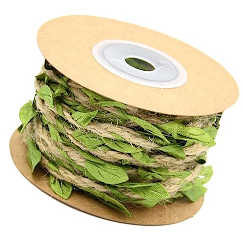 TEHAUX 1 Rolle Geschenkbänder Tür Dekoration kleine Kunstpflanzen grüne Girlande eingetopft anhänger spriegel pendant gartenvliese hochzei kleist Hanfbänder hängendes Bandband Green TEHAUX 1 Rolle Geschenkbänder Tür Dekoration kleine Kunstpflanzen grüne Girlande eingetopft anhänger spriegel pendant gartenvliese hochzei kleist Hanfbänder hängendes Bandband Green von TEHAUX