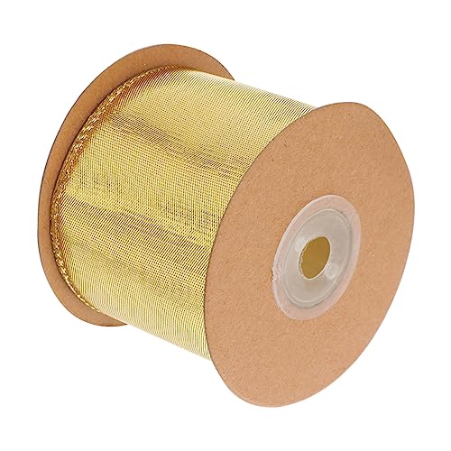TEHAUX 1 Rolle Gold- Und Silberzwiebelband Hochzeit Verpackungsband Party Zierbänder Für Bastelarbeiten Schleife Band Zum Verpacken Geschenkband Wickelband Golden Metallische Linie TEHAUX 1 Rolle Gold- Und Silberzwiebelband Hochzeit Verpackungsband Party Zierbänder Für Bastelarbeiten Schleife Band Zum Verpacken Geschenkband Wickelband Golden Metallische Linie von TEHAUX