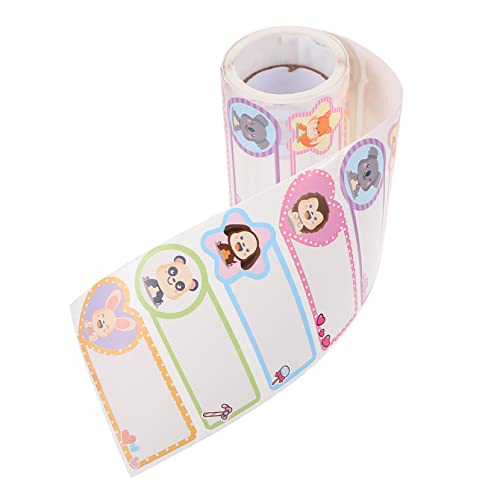 TEHAUX 1 Rolle Namensaufkleber für Cartoon-Namensschilder aufkleber preisschild einmallätzchen für stickers selbstklebende Geschenkaufkleber Etiketten beachten Papier TEHAUX 1 Rolle Namensaufkleber für Cartoon-Namensschilder aufkleber preisschild einmallätzchen für stickers selbstklebende Geschenkaufkleber Etiketten beachten Papier von TEHAUX