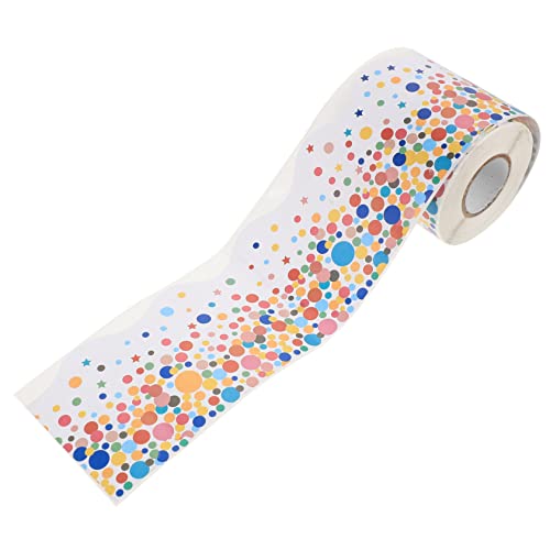 TEHAUX 1 Rolle Pinnwand-aufkleber Bretter Dekorativ Planke Groß Wandgemälde Trimmen Dekorationen Etiketten Aufkleber Wandtattoo Klassenzimmer Grenze Für Weiß Kupferplattenaufkleber TEHAUX 1 Rolle Pinnwand-aufkleber Bretter Dekorativ Planke Groß Wandgemälde Trimmen Dekorationen Etiketten Aufkleber Wandtattoo Klassenzimmer Grenze Für Weiß Kupferplattenaufkleber von TEHAUX