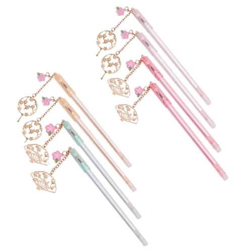 TEHAUX 1 Satz Anhänger Stift Schöner Neutraler Kugelschreiber Tinte Gelstifte Marker Stift Bezaubernde Kugelschreiber Gelstift Mit Fächeranhänger Student Gelstift Plastik 8 Stück TEHAUX 1 Satz Anhänger Stift Schöner Neutraler Kugelschreiber Tinte Gelstifte Marker Stift Bezaubernde Kugelschreiber Gelstift Mit Fächeranhänger Student Gelstift Plastik 8 Stück von TEHAUX