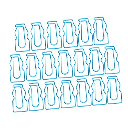 TEHAUX 1 Satz Babyflasche Büroklammer Büroklammern Schulbedarf Praktische Papierklammern Schulmaterial Für Zu Hause Papierklemmen Mini -papierclips Blue Legierung 20 Stück TEHAUX 1 Satz Babyflasche Büroklammer Büroklammern Schulbedarf Praktische Papierklammern Schulmaterial Für Zu Hause Papierklemmen Mini -papierclips Blue Legierung 20 Stück von TEHAUX