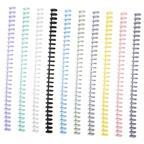 TEHAUX 1 Satz Binde Ring Bindering-snap Bindung Clipping-spiralen Für Notizbücher Ringordner Für Lose Blätter Notizbuch Mit Losen Blättern Spiralblock Aktenordner Kreise Plastik 10 Stück TEHAUX 1 Satz Binde Ring Bindering-snap Bindung Clipping-spiralen Für Notizbücher Ringordner Für Lose Blätter Notizbuch Mit Losen Blättern Spiralblock Aktenordner Kreise Plastik 10 Stück von TEHAUX