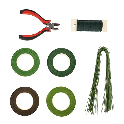 TEHAUX 1 Satz Blumen werkzeug set Anordnung Stengel Blumendraht Pflanzenband Kranz klebeband doppelseitig double sided tape Blumenarrangement Blumenstrauß-Arrangement-Cutter Eisendraht TEHAUX 1 Satz Blumen werkzeug set Anordnung Stengel Blumendraht Pflanzenband Kranz klebeband doppelseitig double sided tape Blumenarrangement Blumenstrauß-Arrangement-Cutter Eisendraht von TEHAUX