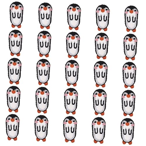 TEHAUX 1 Satz Cartoon-stickstoff-patch Nähen Stickerei Bestickt Pinguin-applikation Sticken Flecken Aufkleber Cartoon-patches Zum Selbermachen Kleidungsflicken Stoffzubehör 25 Stück TEHAUX 1 Satz Cartoon-stickstoff-patch Nähen Stickerei Bestickt Pinguin-applikation Sticken Flecken Aufkleber Cartoon-patches Zum Selbermachen Kleidungsflicken Stoffzubehör 25 Stück von TEHAUX