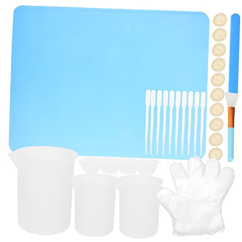 TEHAUX 1 Satz DIY Silikon Mischbecher Teiliges Epoxidharz Werkzeug Rühren für Bastelarbeiten Wiederverwendbar und Leicht zu Reinigen für Projekte TEHAUX 1 Satz DIY Silikon Mischbecher Teiliges Epoxidharz Werkzeug Rühren für Bastelarbeiten Wiederverwendbar und Leicht zu Reinigen für Projekte von TEHAUX