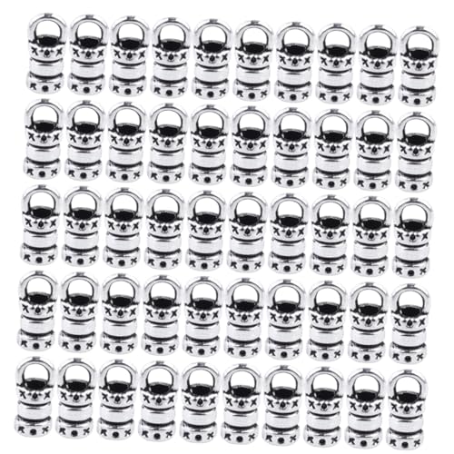 TEHAUX 1 Satz Diy Schmuckverschluss Alter Silberne Kettenverschluss Für Armbänder Robuste Verbindungs Und Schnallen Für Lederbänder Zum Basteln Und Gestalten Von Schmuckstücken 100 Stück TEHAUX 1 Satz Diy Schmuckverschluss Alter Silberne Kettenverschluss Für Armbänder Robuste Verbindungs Und Schnallen Für Lederbänder Zum Basteln Und Gestalten Von Schmuckstücken 100 Stück von TEHAUX
