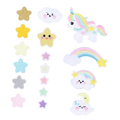 TEHAUX 1 Satz Einhorn-patch Bestickte Stoffaufkleber Stickset Für Anfänger Patch Aufnähen Süße Accessoires Flicken Für Kleidung Nähset Malen Sie Markierungen Aufnäher Nähen Polyester TEHAUX 1 Satz Einhorn-patch Bestickte Stoffaufkleber Stickset Für Anfänger Patch Aufnähen Süße Accessoires Flicken Für Kleidung Nähset Malen Sie Markierungen Aufnäher Nähen Polyester von TEHAUX