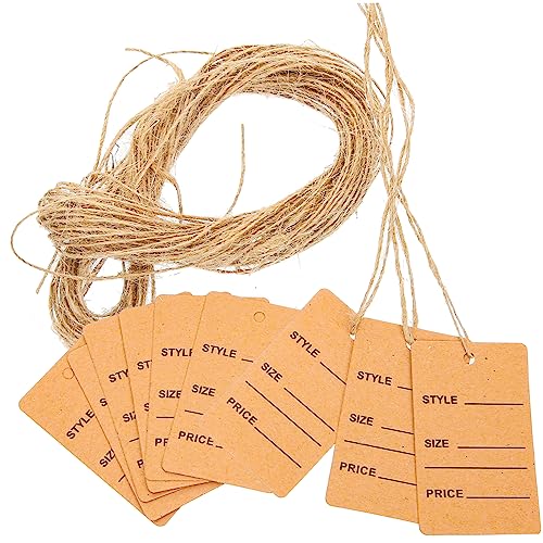 TEHAUX 1 Satz Etikettierungs -tags Groß Kennzeichnung Für Kleidung Kleidungsetikett Etiketten -tags Einzelhandel Kleine Tags Bastel-tags Preisschilder Papier Light Brown 200 Stück TEHAUX 1 Satz Etikettierungs -tags Groß Kennzeichnung Für Kleidung Kleidungsetikett Etiketten -tags Einzelhandel Kleine Tags Bastel-tags Preisschilder Papier Light Brown 200 Stück von TEHAUX
