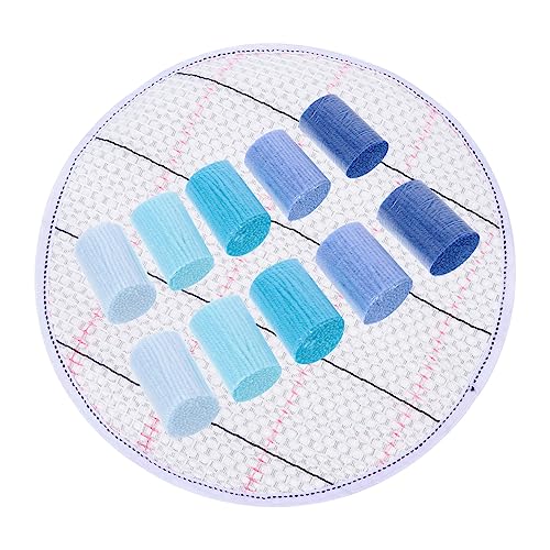 TEHAUX 1 Satz Garngitterpad Wolle Merino Stich Wollgarn Zum Stricken Hakenteppichgarn Gobelingarn Nähen Knüpfgarn Fell Klein Häkeln Für Teppichgarn Verriegeln Quiltvorräte Blau Acryl TEHAUX 1 Satz Garngitterpad Wolle Merino Stich Wollgarn Zum Stricken Hakenteppichgarn Gobelingarn Nähen Knüpfgarn Fell Klein Häkeln Für Teppichgarn Verriegeln Quiltvorräte Blau Acryl von TEHAUX